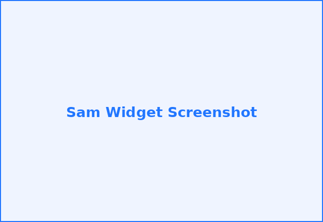 Sales chat widget